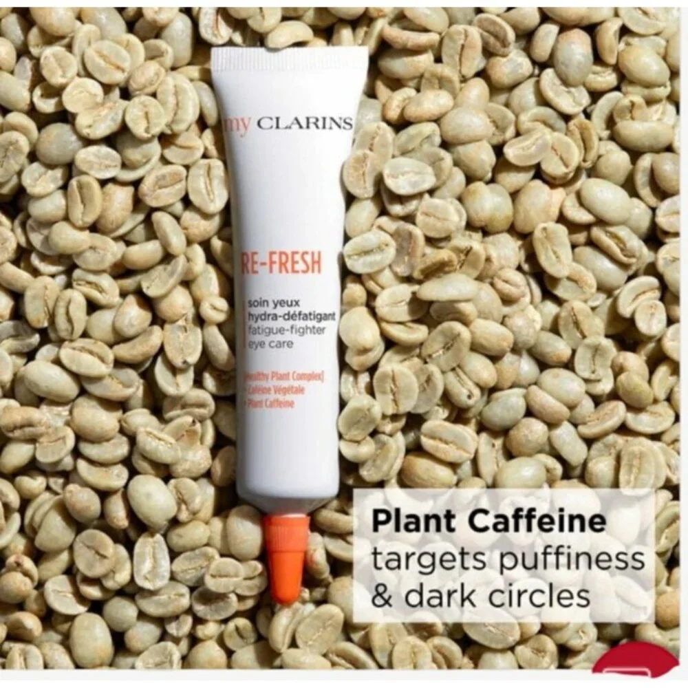 My Clarins Re-Fresh Roll-On Eye De-Puffer Eliminate Dark Circles and Fatigue